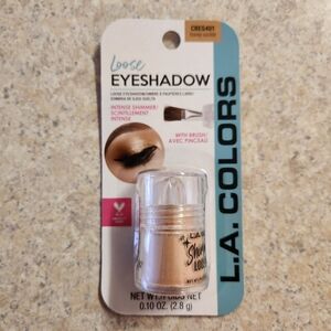 L.A. Colors Loose Eyeshadow ,Honeysuckle, Intense Shimmer With Brush CBES401